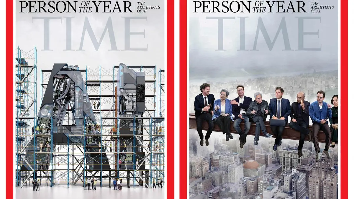 You are currently viewing TIME Magazine Names ‘Architects of AI’ as 2025 Person of the Year