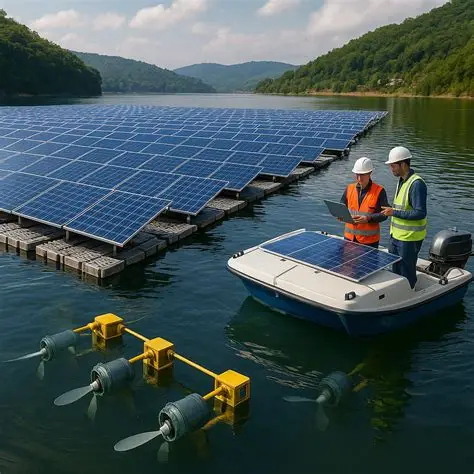 Read more about the article Scientists Build Floating Solar Farms to Generate Clean Power