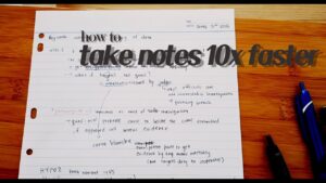 Read more about the article Taking Short Notes Helps Students Revise Faster