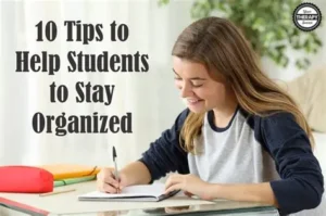 Read more about the article Learning to Stay Organized Helps Students Reduce Stress and Improve Productivity
