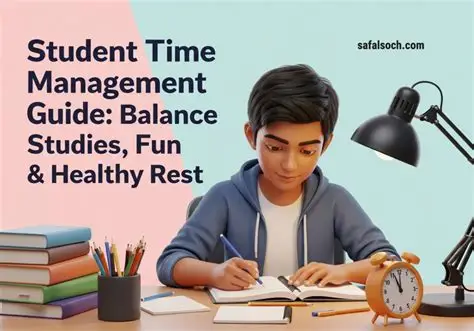 Read more about the article Finishing Study on Time Helps Students Stay Balanced