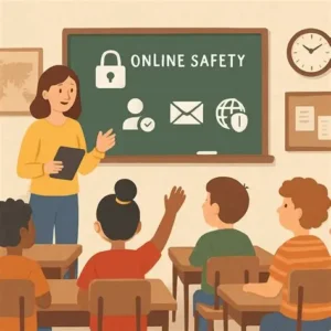 Read more about the article Schools Study How Online Safety Lessons Help Children Use the Internet Wisely